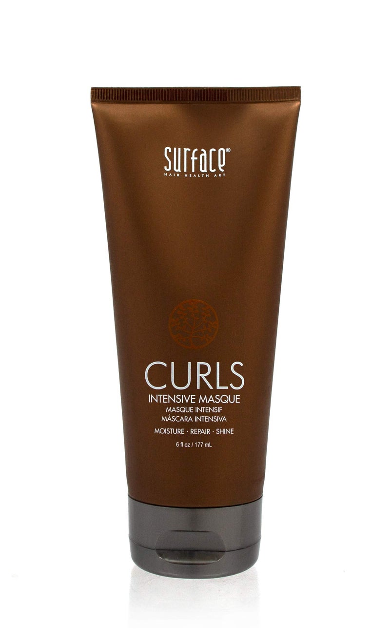 Surface Hair  Curls Intensive Masque Hydrate Protect And Heal With Cocoa Butter And Babassu Oil 6 Fl Oz